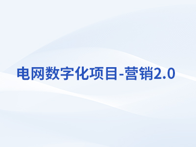 电网凯发天生赢家一触即发首页,凯发国际天生赢家,凯发官网首页化项目-营销2.0